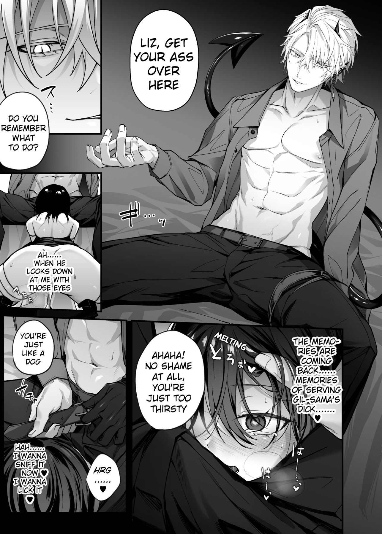 Hentai Manga Comic-The Hero's Party's Holy Woman was an Incubus's Slave.-Read-19